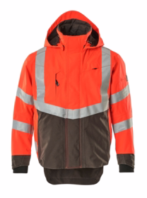 Mascot - Skaljakke Hi-viz 15501 rød/mørk antracit