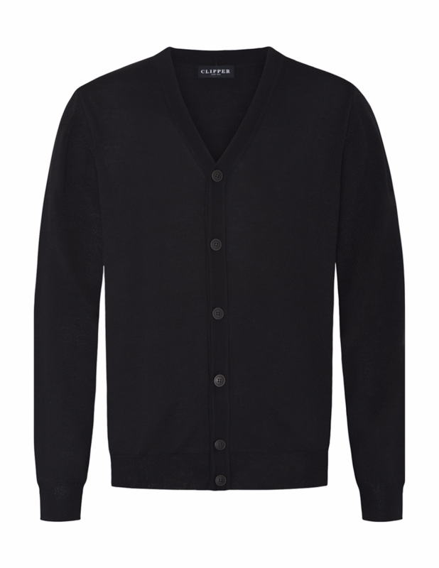 Cardigan V-hals 51496 Copenhagen Black, str. XL