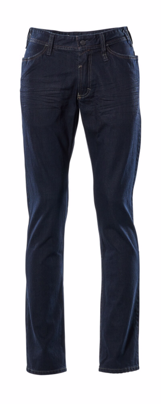Jeans 15379 vasket mørkeblå denim, str. W31L34