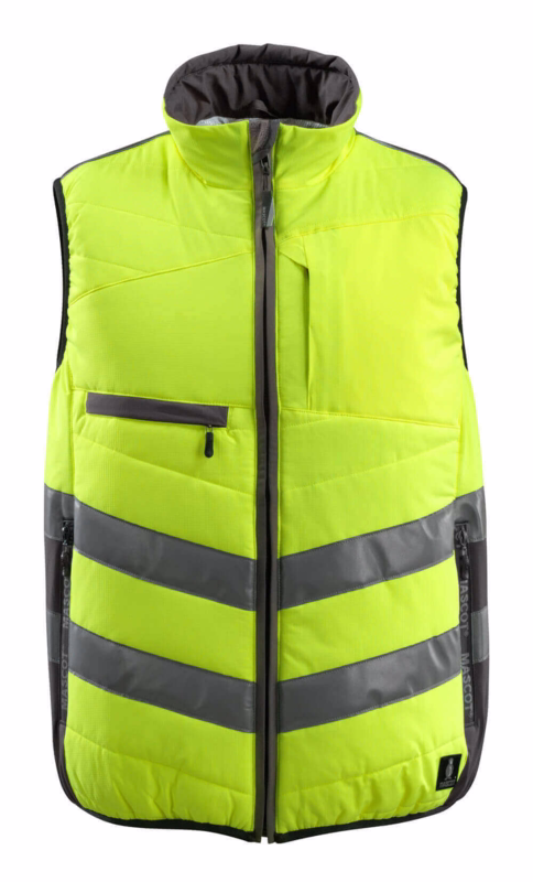Vintervest 15565 Hi-vis gul/mørk antracit, str. XL