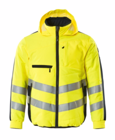 Mascot - Arbejdsjakke Hi-viz 15515 gul/mørk marine