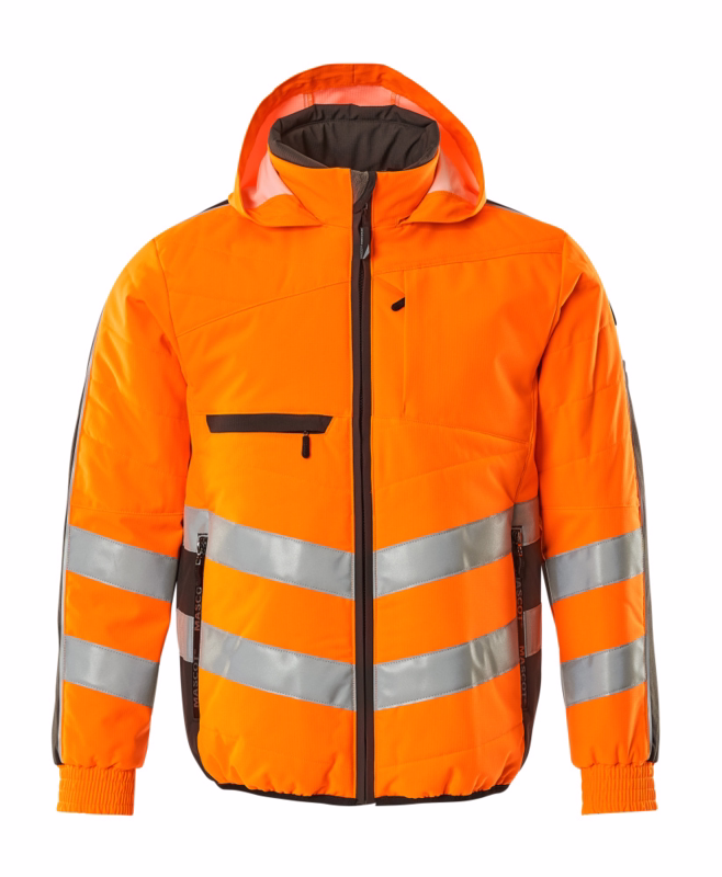 Arbejdsjakke Hi-vis 15515 orange/mørk antracit, str. 2XL