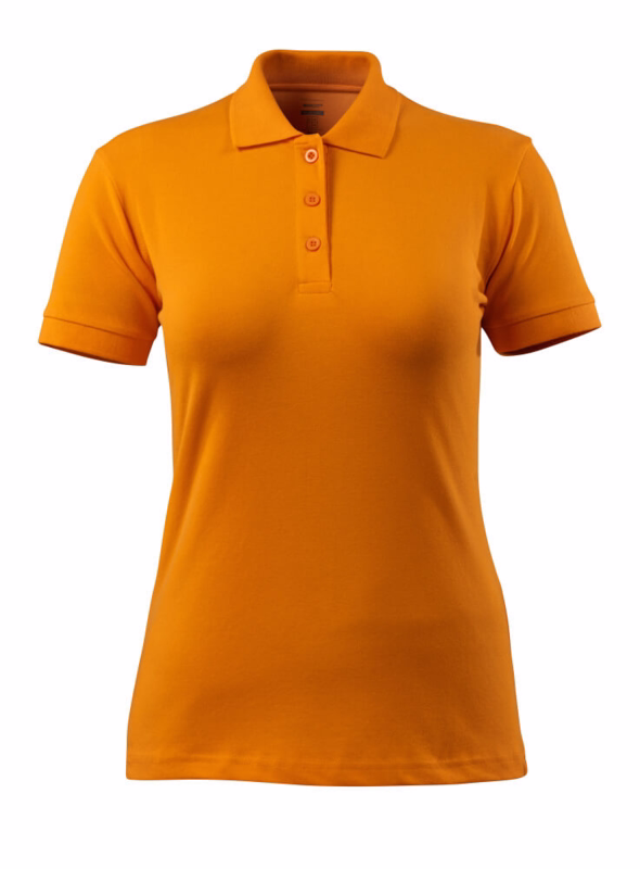 Polo shirt Dame Grasse stærk orange, Str. M