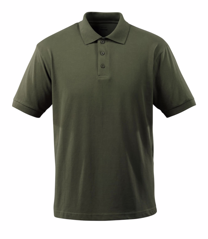 Polo shirt Bandol mosgrøn, Str. L
