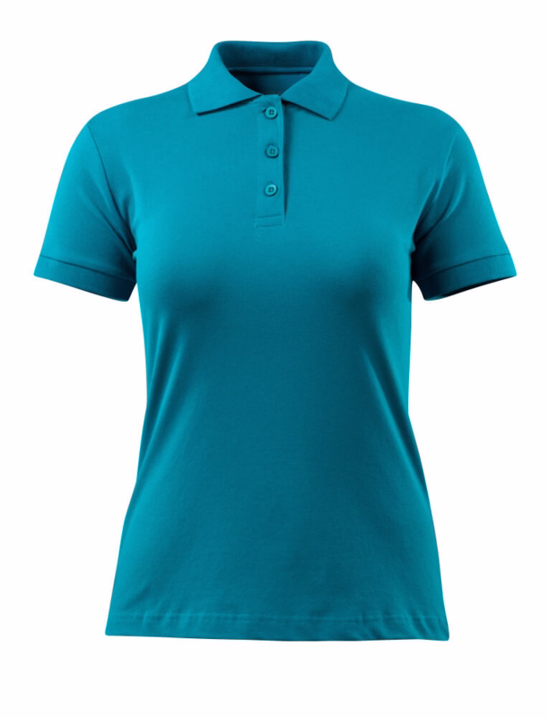 Polo shirt Dame Grasse petroleum, Str. S