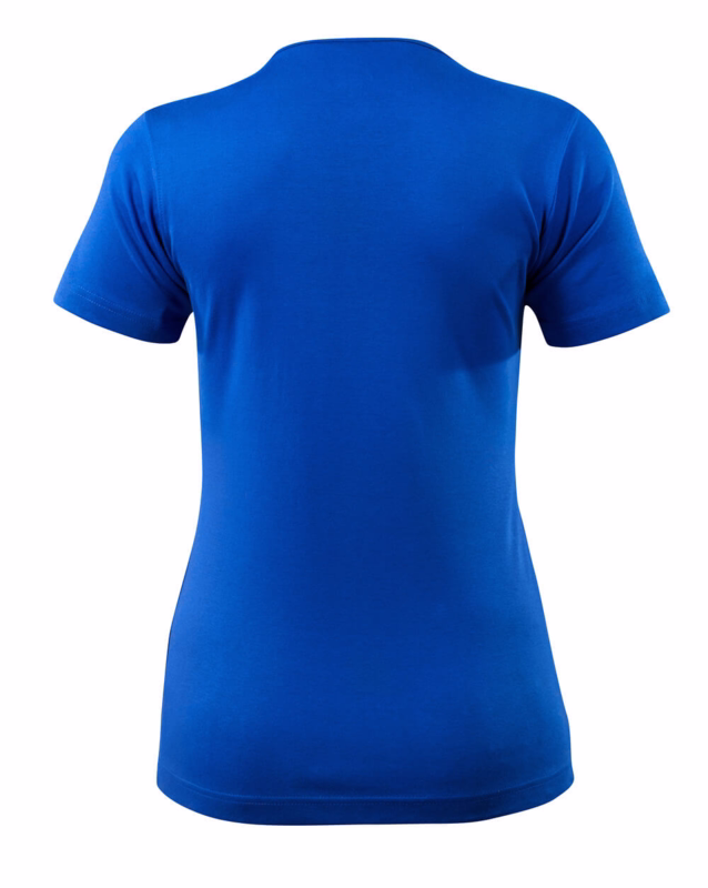 T-shirt V-hals Dame Nice Kobolt Str. 2XL