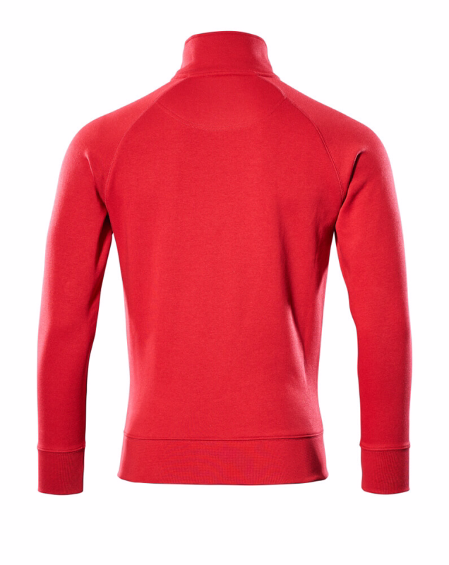 Sweatshirt m/lynlås Nantes Rød Str. XS