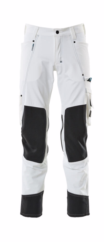 Arbejdsbuks 17179 4-vejs stretch Hvid C60
