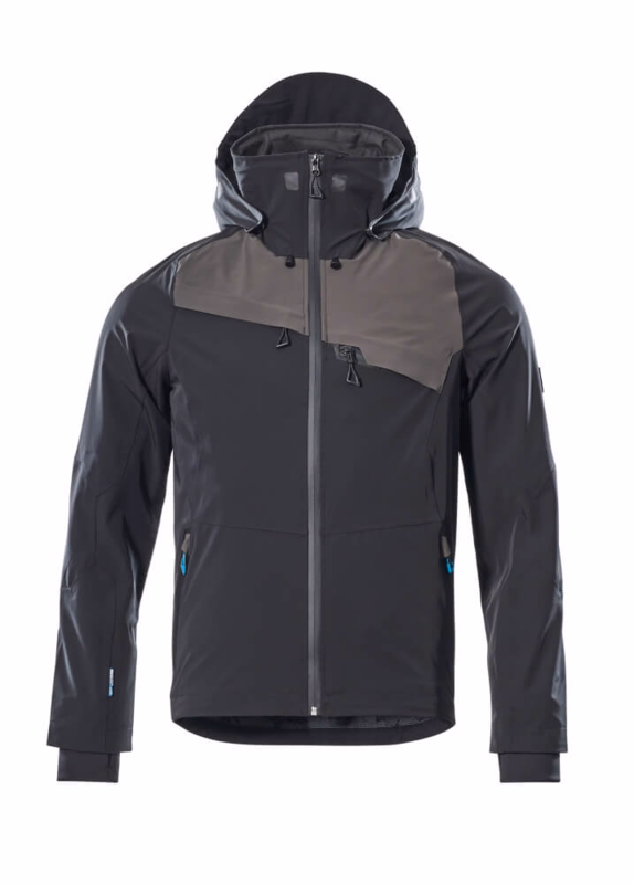 Skaljakke 17001 sort/antracit. Str. M