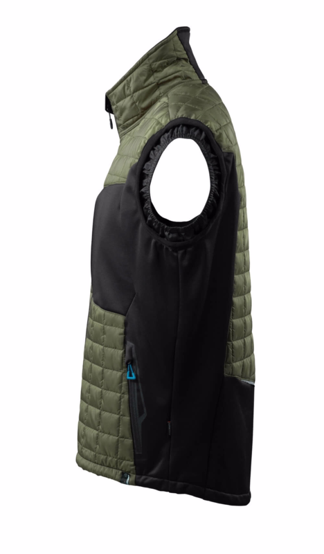 Termovest 17165 mosgrøn/sort, str. XL