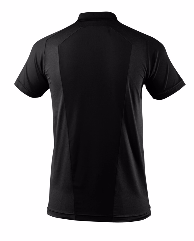 Polo shirt 17283 sort, Str. L