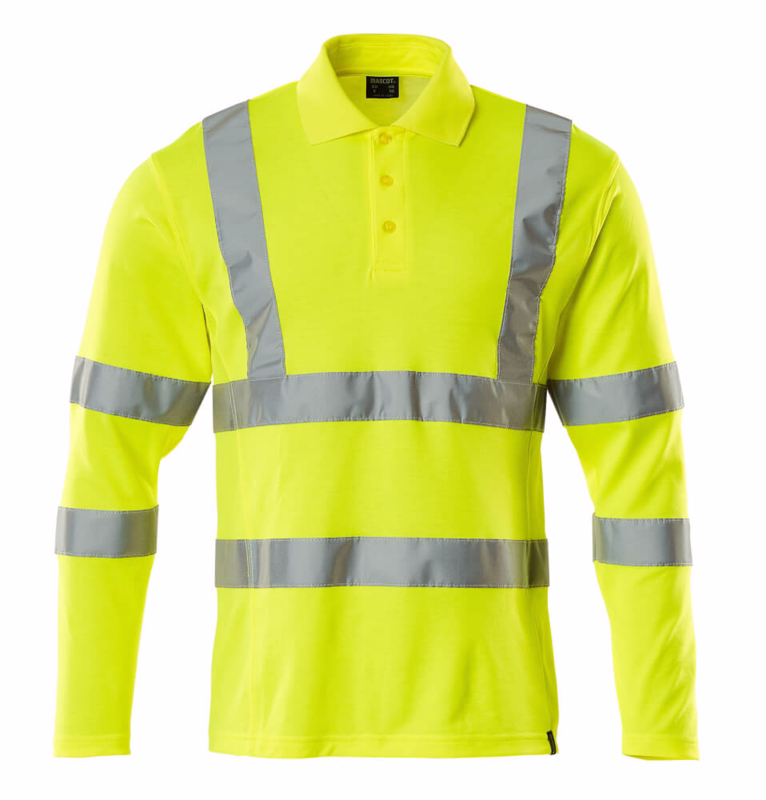 Poloshirt Hi-vis 18283 gul, str. S