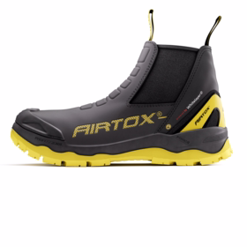 Airtox - Sikkerhedsstøvlet GLC-R Sort/gul
