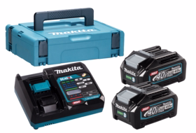 Makita - Batterisæt 40V 2XBL4040 m/oplader DC40RA