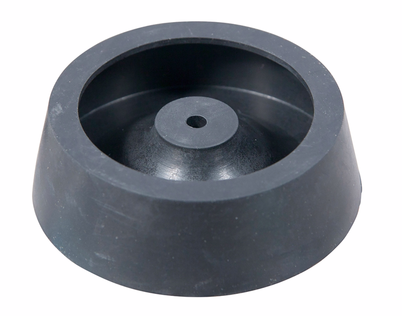 Støvkappe sort Ø80x26mm