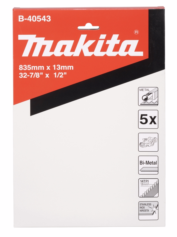 Båndsavklinge 18Z/" BIM, á 5 stk