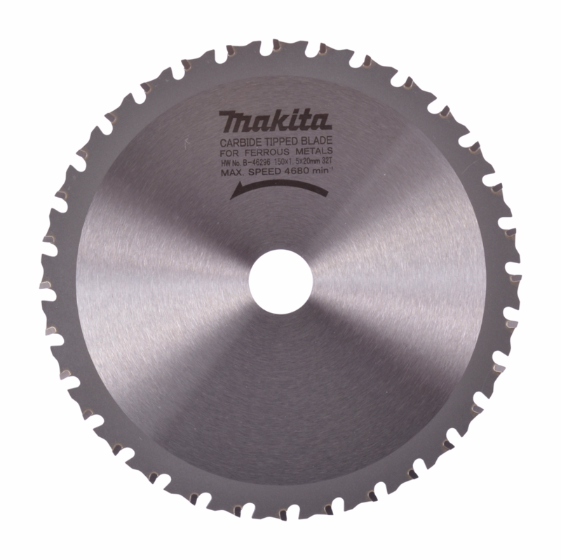 Rundsavklinge Ø150x1,5x20 mm, Z32 Stål