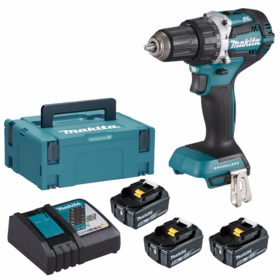 Makita - Bore-/skruemaskine 18V DDF484RT3J 5,0 Ah