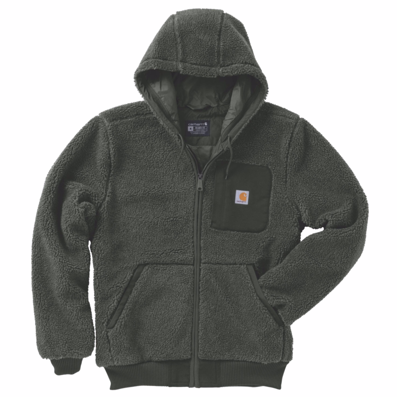 Hættefleece 107665 Green, str. S