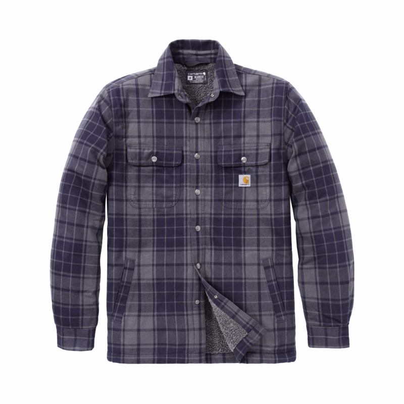 Skjorte 107017 Navy/shadow, str. 2XL