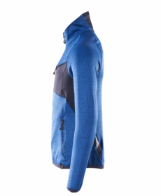 Mascot - Fleecetrøje 18103 m/lynlås azurblå/marine