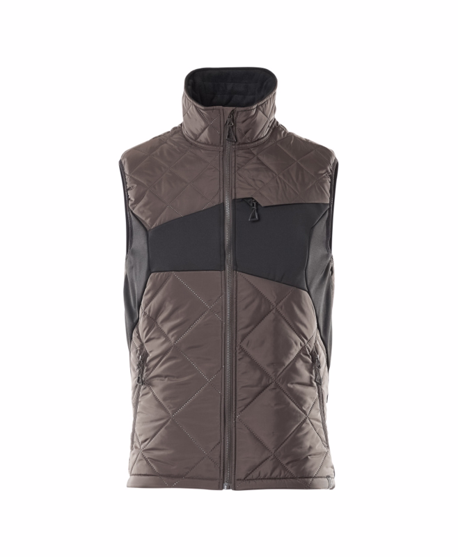 Vintervest 18065 mørk antracit/sort, str. 4XL