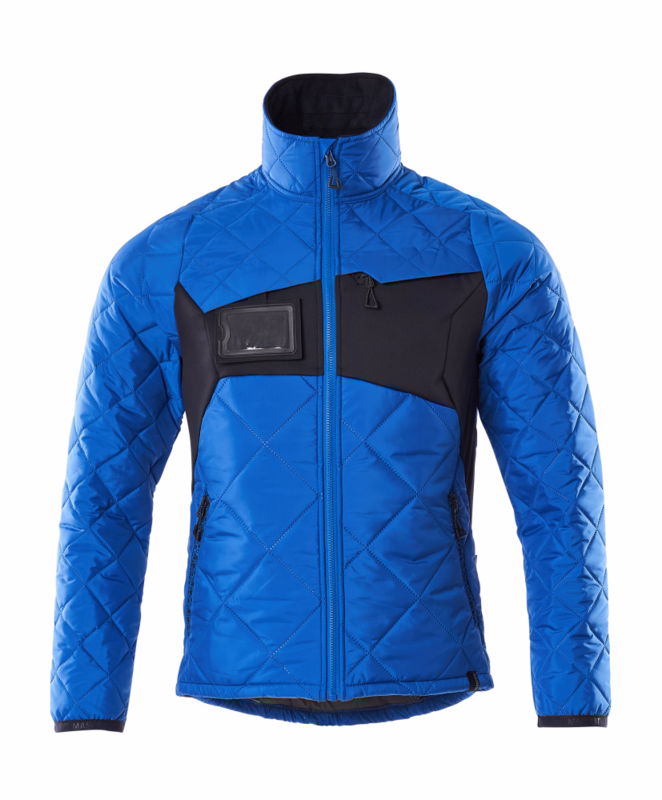 Termojakke 18015 azurblå/mørk marine, str. 2XL