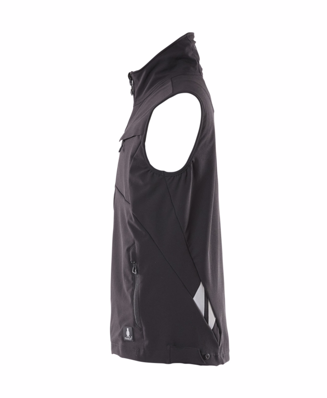 Vest 18365 sort, str. XL