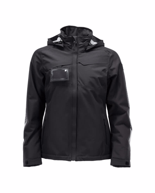 Vinterjakke Dame 18345 sort, str. 2XL