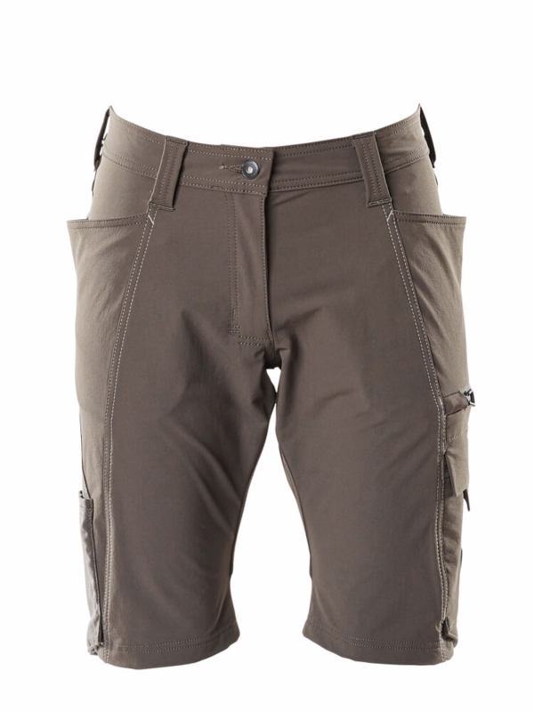 Arbejdsshorts Dame 18048 mørk antracit, str. 44