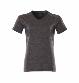Mascot - T-shirt Dame 18092 mørk antracit-meleret/sort
