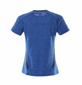 Mascot - T-shirt Dame 18092 azurblå-meleret/mørk marine