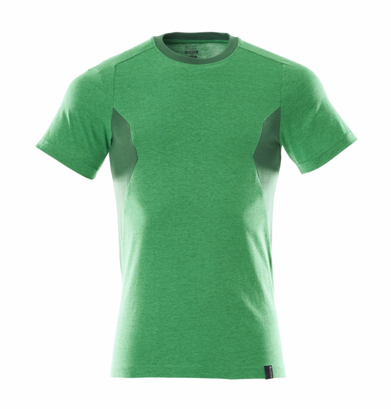 T-shirt 18082 græsgrøn/grøn, str. 2XL