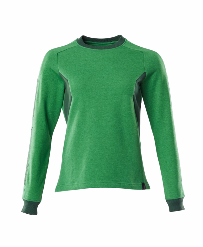 Sweatshirt Dame 18394 græsgrøn/grøn, str. M