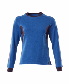 Mascot - Sweatshirt Dame 18394 azurblå/mørk marine