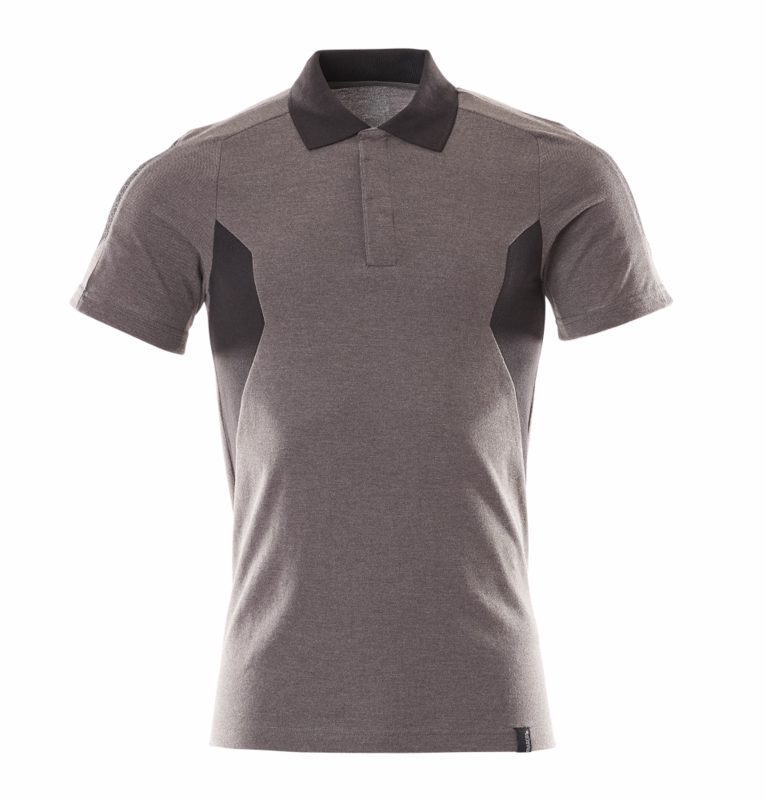Poloshirt 18383 mørk antracit/sort, str. XL