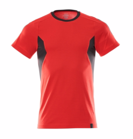 Mascot - T-shirt 18382 signalrød/sort