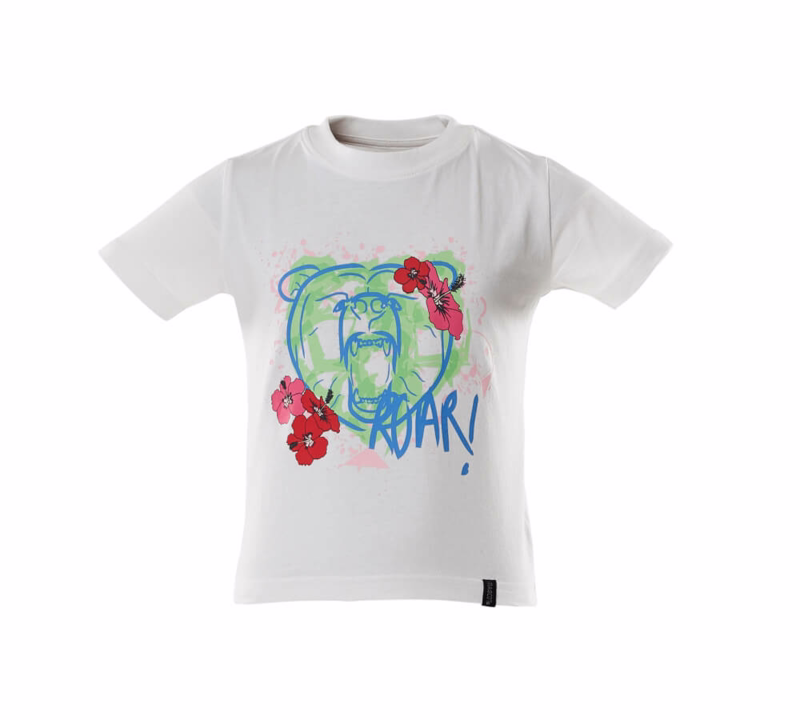 T-shirts børn 18992 hvid, str. 152