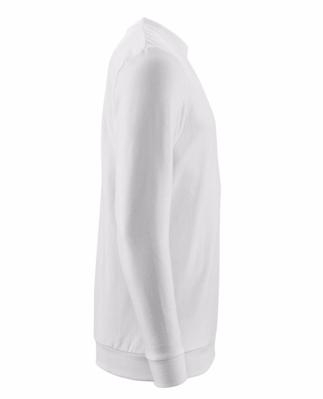 Sweatshirt 20284 hvid, str. M