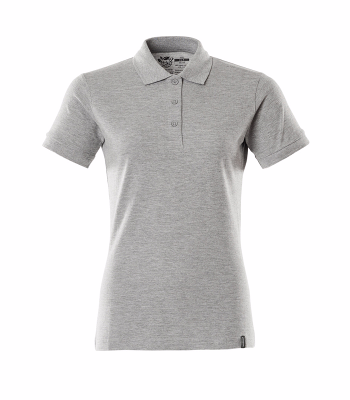 Poloshirt Dame 20693 grå-meleret, str. S