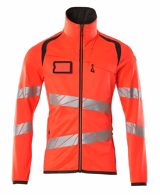 Mascot - Fleecetrøje 19103 Hi-vis rød/mørk antracit