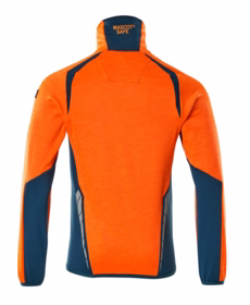 Mascot - Fleecetrøje Hi-viz 19403 orange/mørk petroleum