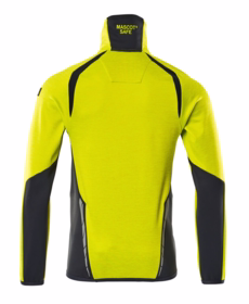 Mascot - Fleecetrøje Hi-vis 19303 gul/mørk marine