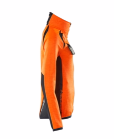 Mascot - Fleecetrøje Hi-vis Dame 19453 orange/mørk marine