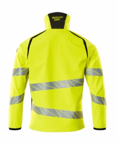 Mascot - Softshell jakke Hi-viz 19002 gul/sort