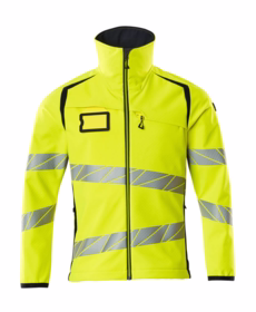 Mascot - Softshell jakke 19002 Hi-vis gul/mørk marine