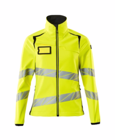 Mascot - Softshell jakke Hi-viz Dame 19012 gul/sort