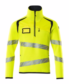 Mascot - Striktrøje Hi-viz 19005 gul/mørk marine