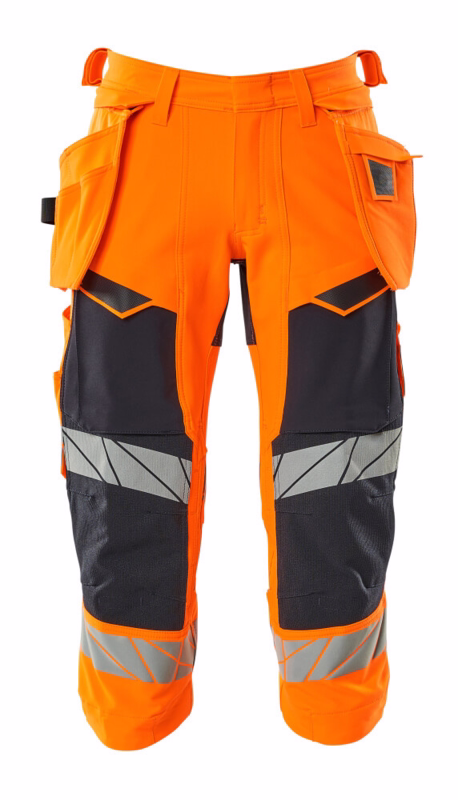 Knickers 19049 Hi-vis orange/mørk marine, str. C49