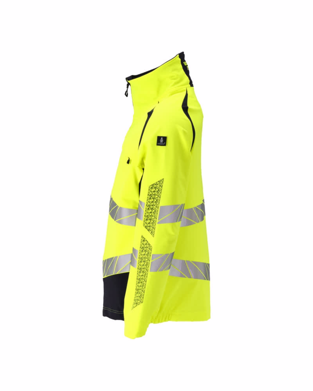 Arbejdsjakke Hi-vis 19009 gul/mørk marine, str. XL